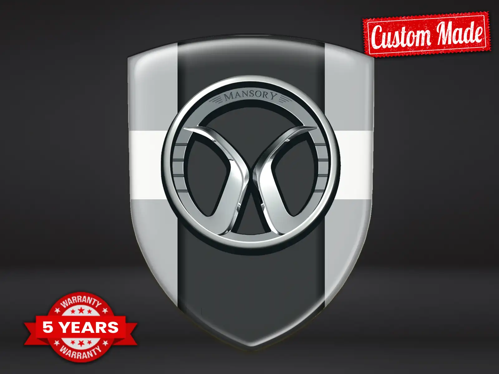 Mansory Autoaufkleber Premium Stern Modern